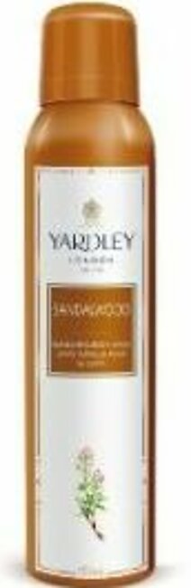 Yardley  Sandalwood Body Spray 150ml