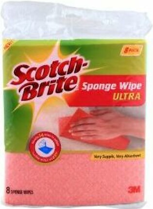 Scotch Brite Sponge Wipes Ultra 8In1 249088