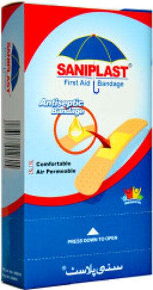 Sani Plast Antiseptic Bandage (Pack Of 100)