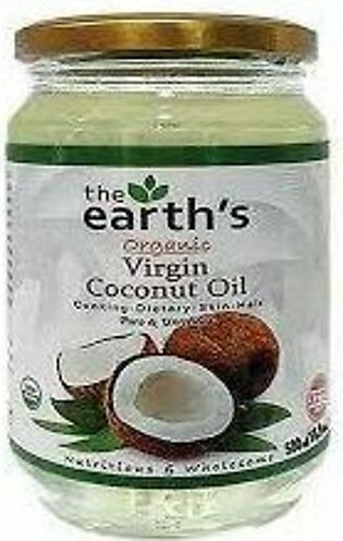 Earth'S Virgin Coconut Oil 500Ml