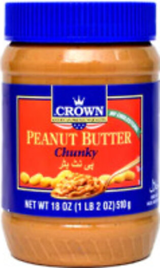 CROWN Peanut Butter Chunky 340gm