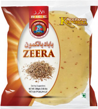 DADI JAN Khichiya Rice Papad Zeera 200g