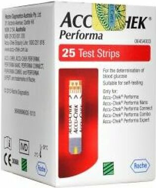 Accu-Chek Performa Test Strips (Pack Of 25)