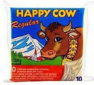 HAPPY COW Cheese Reg 10Pcs 200Gm