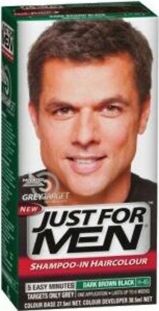 Just For Men Shampoo And Hair Colour Dark Brown h-45