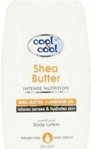 cool & cool body lotion shea butter 100ml