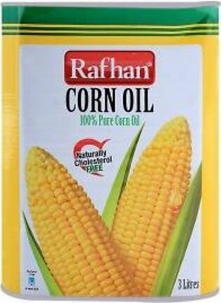 Rafhan Corn Oil Tin 3L