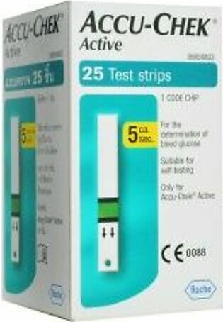 Accu-Chek Active Test Strips (Pack Of 25)