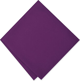 100% polyester d purple pocket square