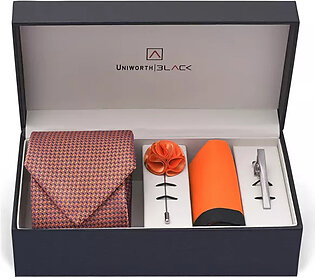 Navy/orange  men accessories box