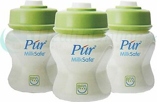 3 Packs of Milk Safe Storage Bottles 1s-9803