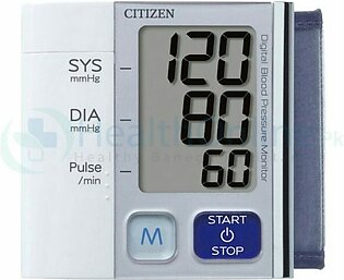 Blood Pressure Monitor Wrist (Citizen CH 657) 1s