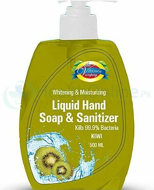 TVC Hand Soap & Sanitizer 500ml (Kiwi)