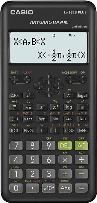 Fx-95es Plus 3 Line Scientific Calculator 274 Functions