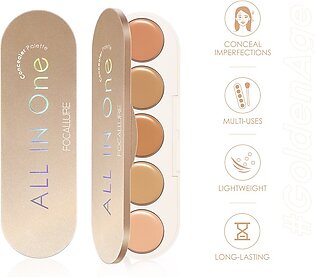 Focallure Fa-299 All-in-one Concealer Palette – 7th Anniversary – Golden Age Series