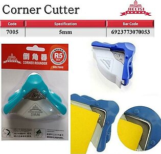 Pvc Plastic & Paper Card Corner Round Cutter 5mm (7005) - (a-s)