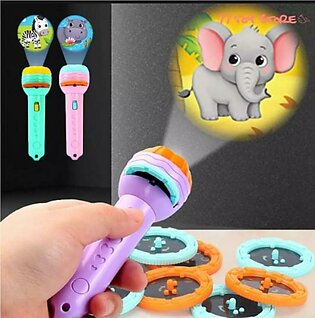 Best Projector Flashlight For Kids - Early Childhood Educational Toy Birthday Gift Projector Torch For Kids Multicolor