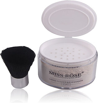 Miss Rose 2 In 1 Natural Three-dimensional Eye Shadow & Highlight Powder