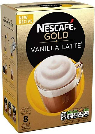 Nescafé - Gold Vanilla Latte Coffee 8 Sachets