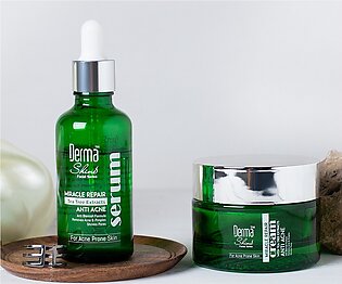 Derma Shine Skin Clear (duo) Miracle Repair Anti-acne Serum And Cream