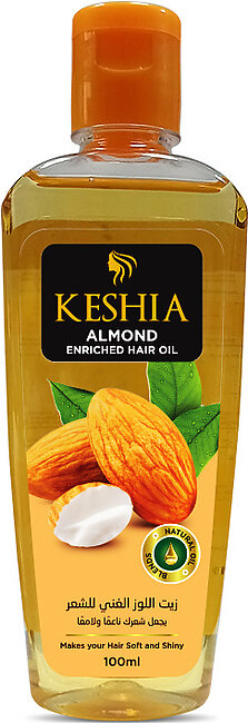 Keshia Enriched Hair Oil Almond 100ml