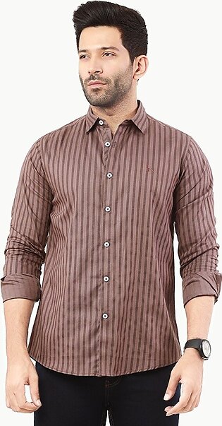 Furor Men's Striped Casual Shirt - Fmts22-31648