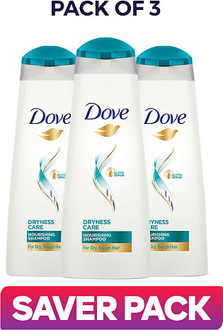 Rs.140 Off On Pack Of 3 Of Dove Dryness Care Shampoo - 360ml