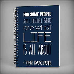The Doctor Quotes - 7369 - Notebook