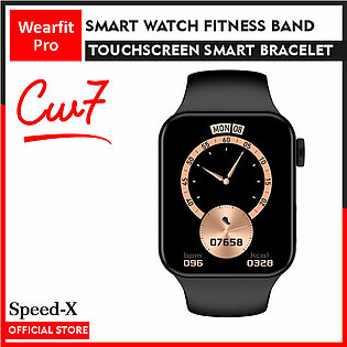 Smart Watch Cw7 1.75 Inch Square Screen Bluetooth Call Heart Rate Monitor Fitness Tracker Smartwatch