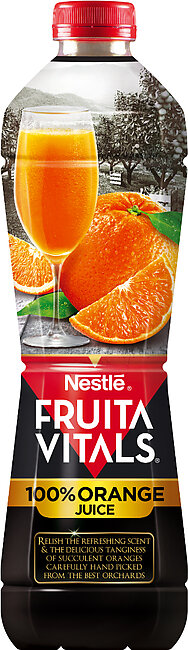 Orange Juice - Nestle Fruita Vitals 100% Orange Juice 1000 Ml