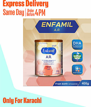 Enfa Enfamil AR Infant Formula Milk Powder 0 to 12 Months 400gm