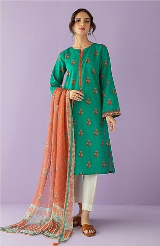 Orient Unstitched 2 Piece Shirt Dupatta For Women And Girls - Collection: Orient Lawn Vol. I 2023
