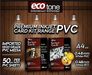 Ecotone Pvc I.d Card Material 0.48 - A4 Size