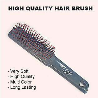 Anti-Static Plastic Brush - Hair Brush for Curly & Anti Frizz Hair - Good for Scalp and Hair Fall - Women Hair Brush - Hair Brush for Men