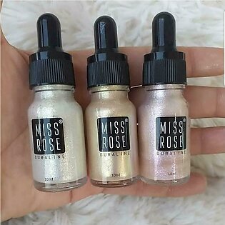 Miss Rose Pack Of 3 Professional Make-up High Beam Liquid Highlighter (10ml X 3)_7003-010z24