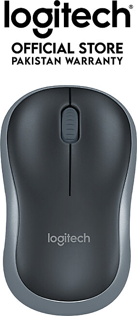 Logitech M185 Wireless Mouse (swift Grey) With Usb Mini Receiver, Compatible With Pc, Mac, Laptop