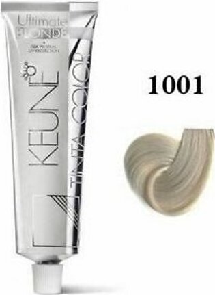 Tinta Hair Color 1001-ash Blonde Tube 60ml
