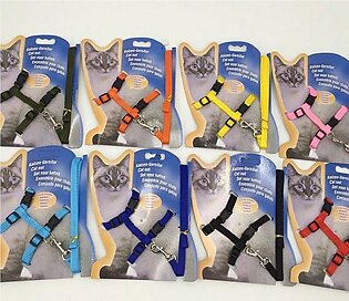Cat Harness And Leash -adjustable
