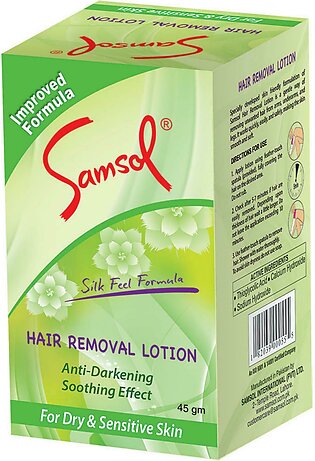 Hair Removal Lotion For Dry & Sensitive Skin - 45 Gm