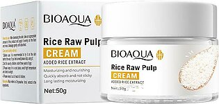 Bioaqua Rice Raw Pulp Moisturizing Face Cream 50g