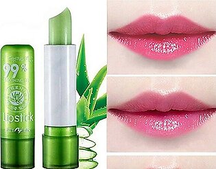 1 Pcs Aloe Vera Lipstick- Moisturizing Lip Balm