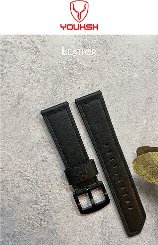 YOUKSH - Samsung Galaxy Watch - Leather Strap - 22mm,For Samsung Galaxy Watch Series.