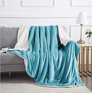 Comforter Blankets For Winter- Doublebed Fleece Blanket- Super Soft Sherpa Blanket Throw- King And Queen -new Arrival