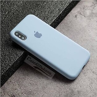 Iphone X / Xs (5.8) Silicone Logo Case Cover/ Back Cover- Official Silicone Case