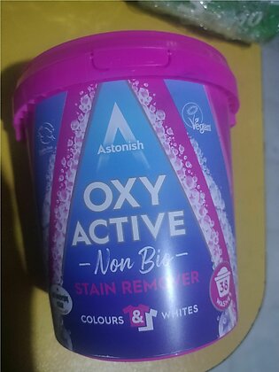 Astonish Oxy Active Non Bio 72 Washes Stain Remover 1.65kg