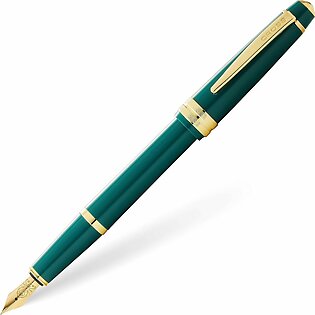 Cross Bailey Light Green Resin W/gold Plated Trim Fountain Pen Item# At0746-12