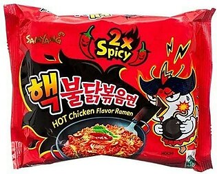 Samyang 2x Spicy Hot Chicken Flavor Ramen Korean Spicy Noodle 140g