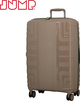 JUMP® CROSSLINE Polypropylene (PP) Hardside Expandable Suitcase 24-inch Luggage Trolley, Built-In TSA Lock & 4 Double-Spinner Wheels (Medium)