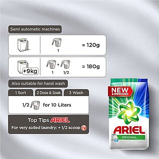 Ariel Detergent Washing Powder Original - 1kg Pack