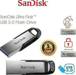 Sandisk Ultra Flair Usb 3.0 Sdcz73 | 16gb 32gb 64gb 128gb 256gb 512gb | 5 Years Warranty